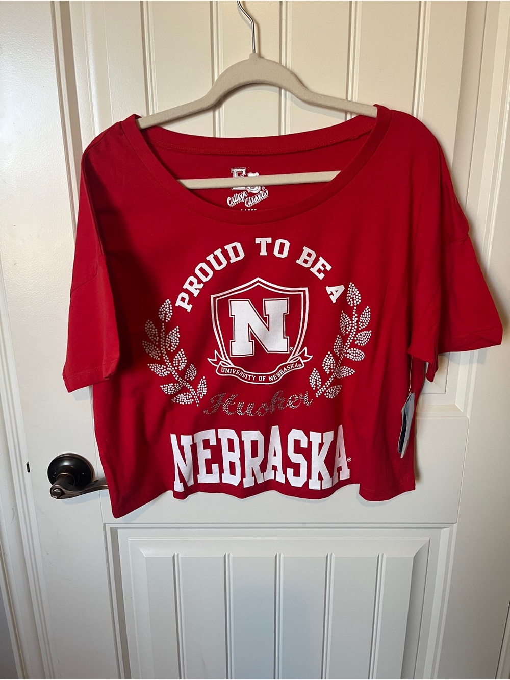 University of Nebraska Red Graphic Tee - Women